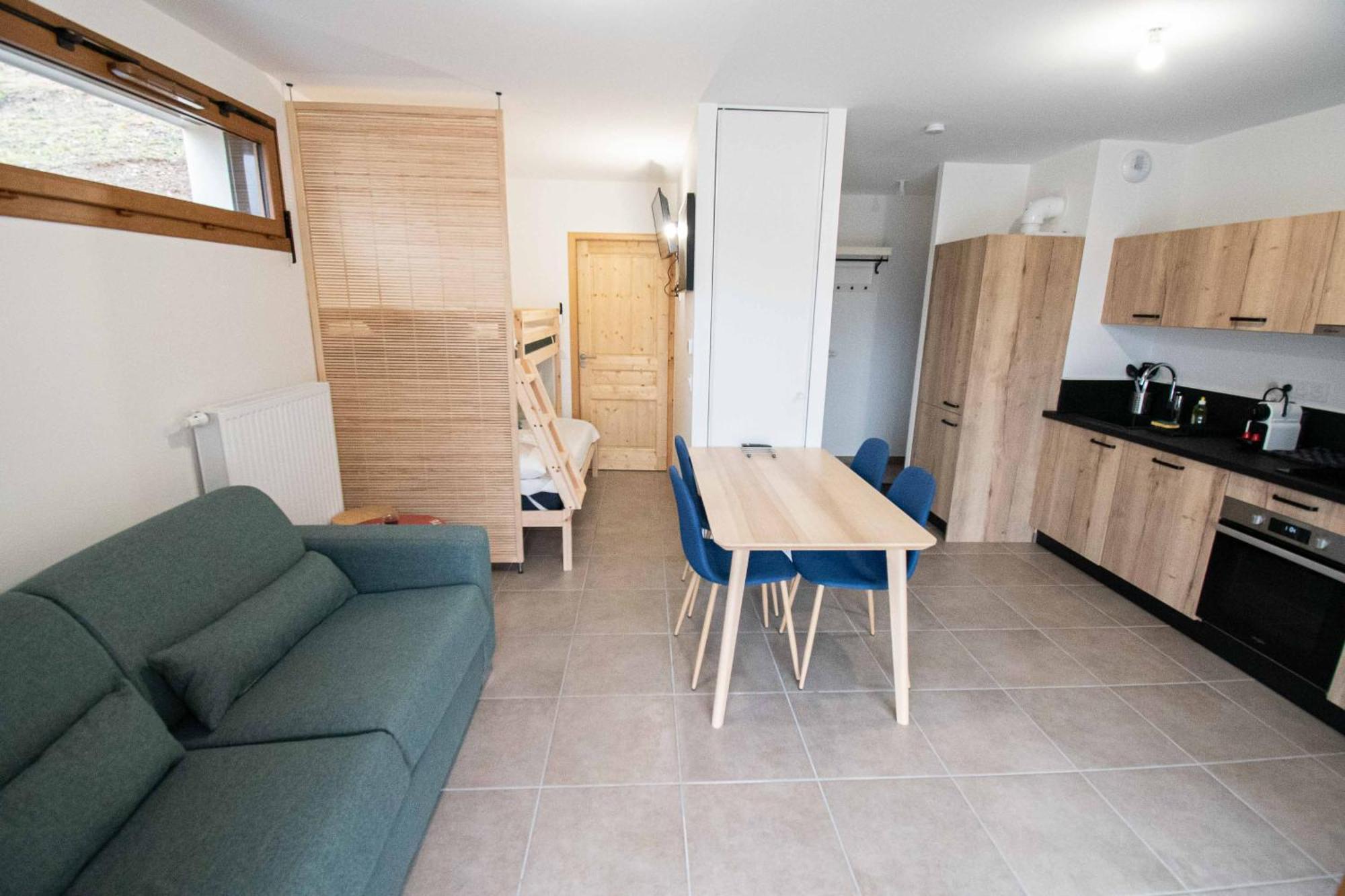 Dans Residence Neuve Le Snow Roc Sur Les Pistes, Grand Studio Cosy 5 Pers Avec Terrasse Panoramique, Sauna, Wifi Saint-Jean-dʼAulps Eksteriør bilde