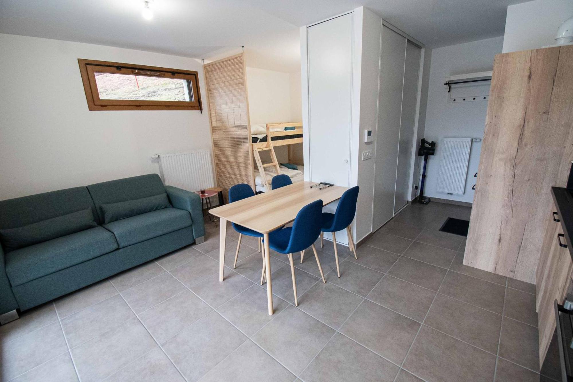 Dans Residence Neuve Le Snow Roc Sur Les Pistes, Grand Studio Cosy 5 Pers Avec Terrasse Panoramique, Sauna, Wifi Saint-Jean-dʼAulps Eksteriør bilde